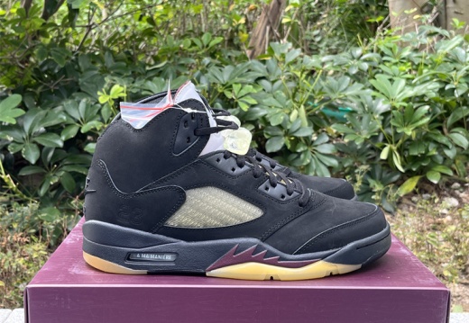A Ma Maniere x Air Jordan 5 Black FD1330-001 40.5-47.5